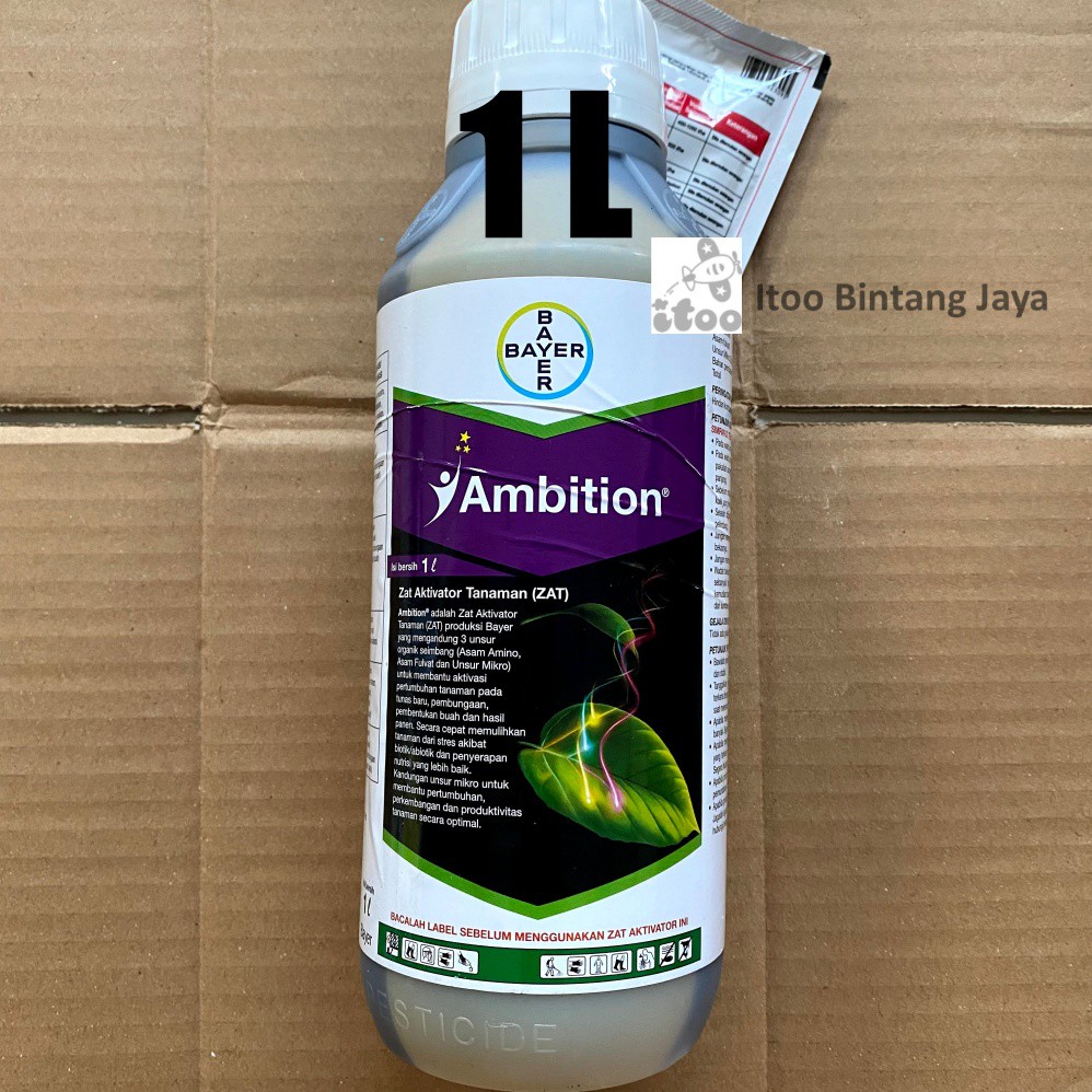 Jual Zat Aktivator Tanaman Organik Bayer Ambition 1 Liter | Shopee ...