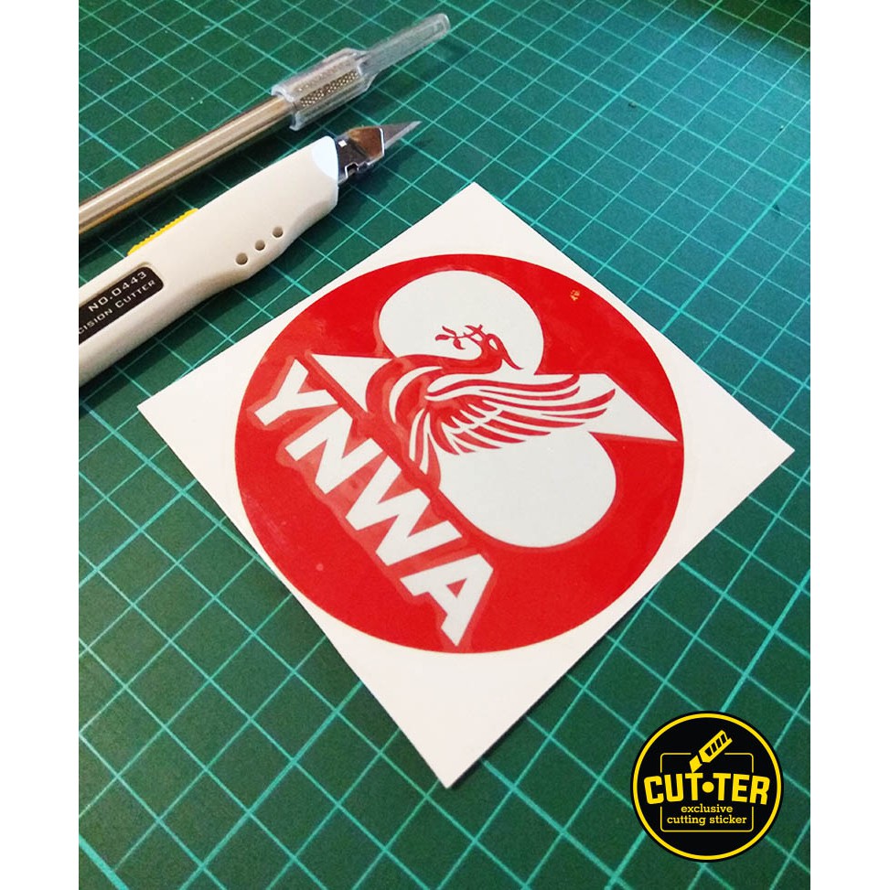 

cutting sticker YNWA liverpool logo
