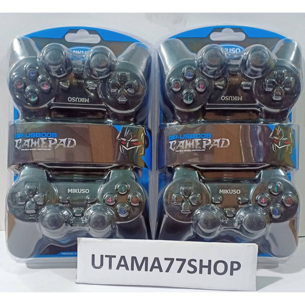 Stick Double Mikuso GP-USB008 Double Gamepad USB Stick PC Stick Laptop Dual Shock