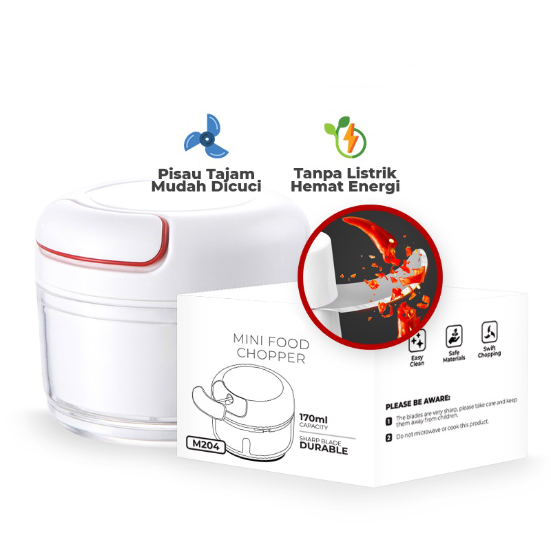 [GIFT] Chopper Tarik Tangan Manual / Mini Speedy Chopper