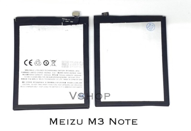 Baterai Batre Battery Meizu M3 Note Ver.1 M681H BT61