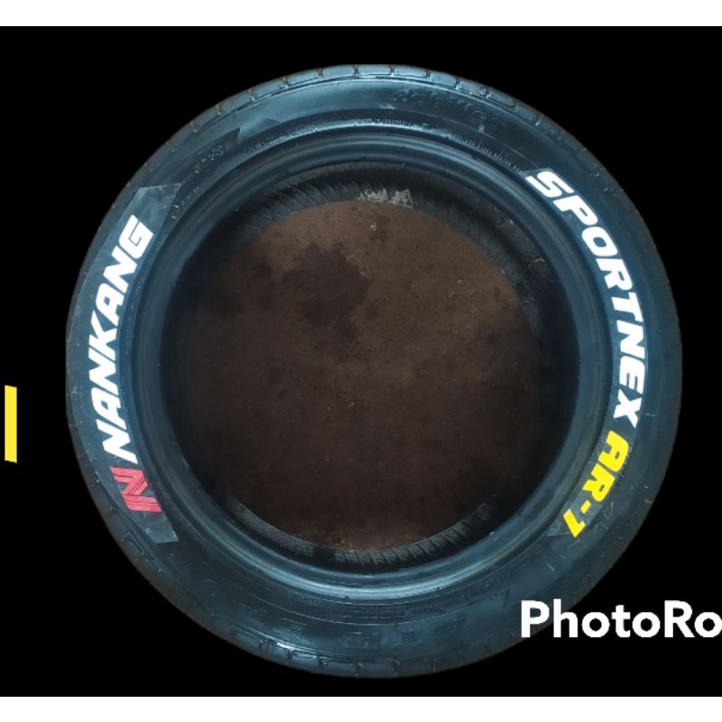 STIKER BAN BAHAN KARET