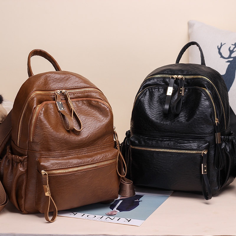 Tas Ransel Wanita Import Tas Punggung GO7060 Gofashion Tas Ransel Kekinian Fashion Wanita Termurah