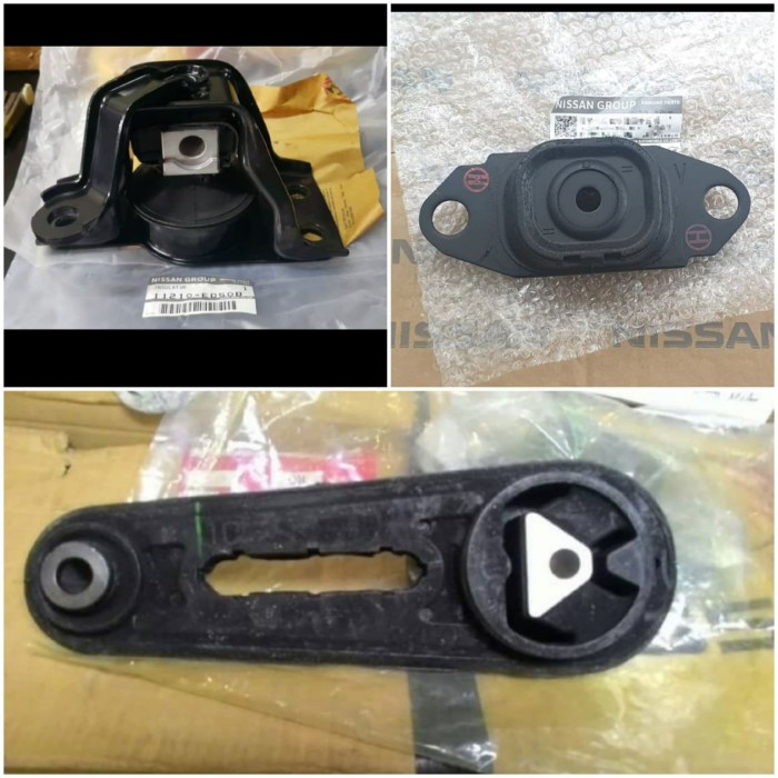 livina 1.5 evalia paket premium engine mounting set 100% ori nissan 22