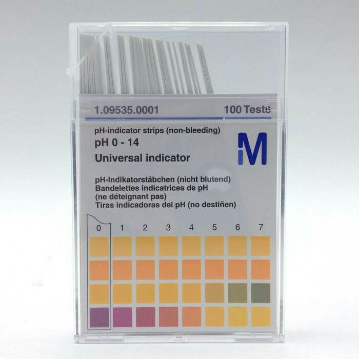 MERCK PH PAPER / KERTAS PH 0-14pH / Lakmus Made in German