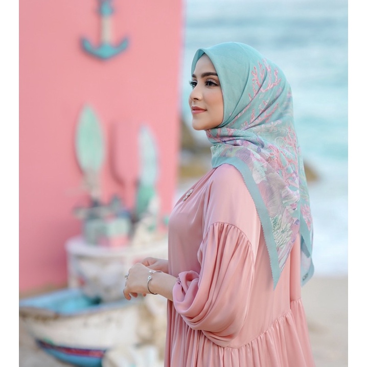 disney x buttonscarves in teal