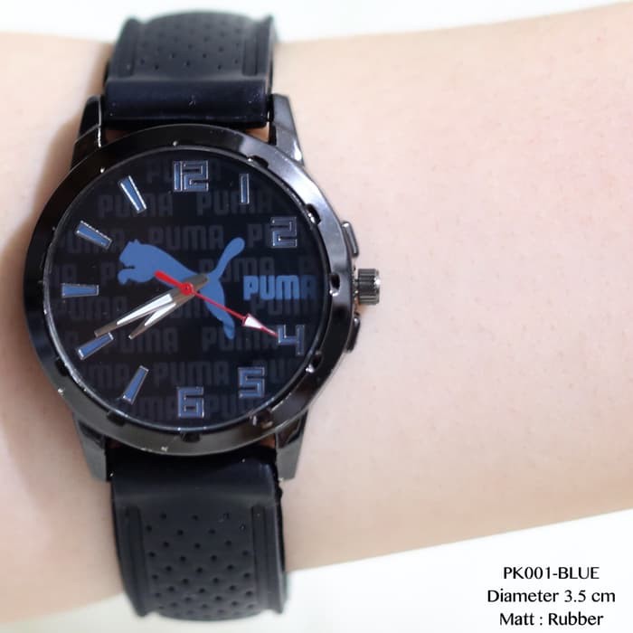 Jam tangan wanita tali karet rubber sporty termurah import flash sale PK001 SA070