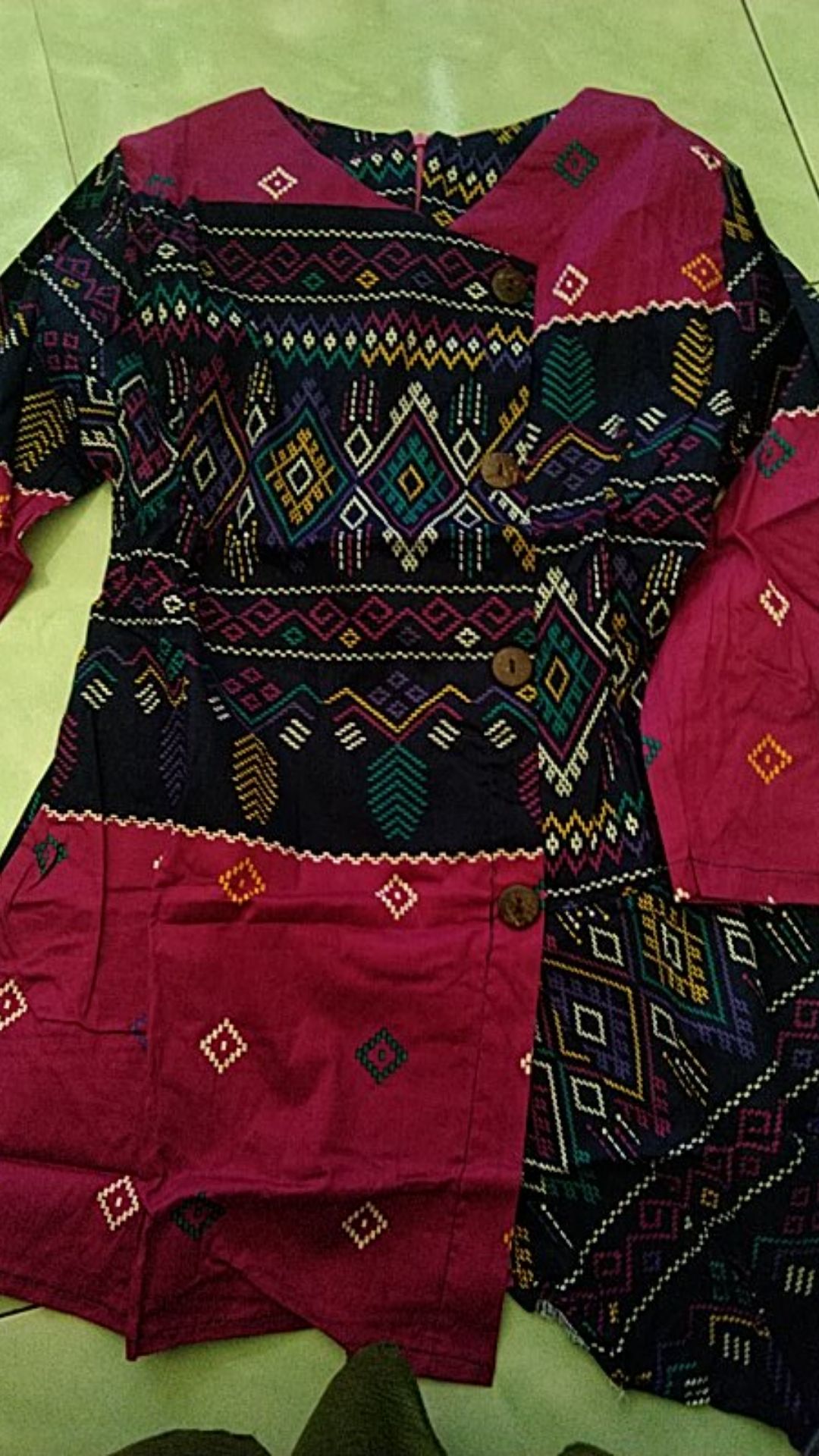 Batik Wanita - Atasan Blouse Batik Wanita Fashion 634