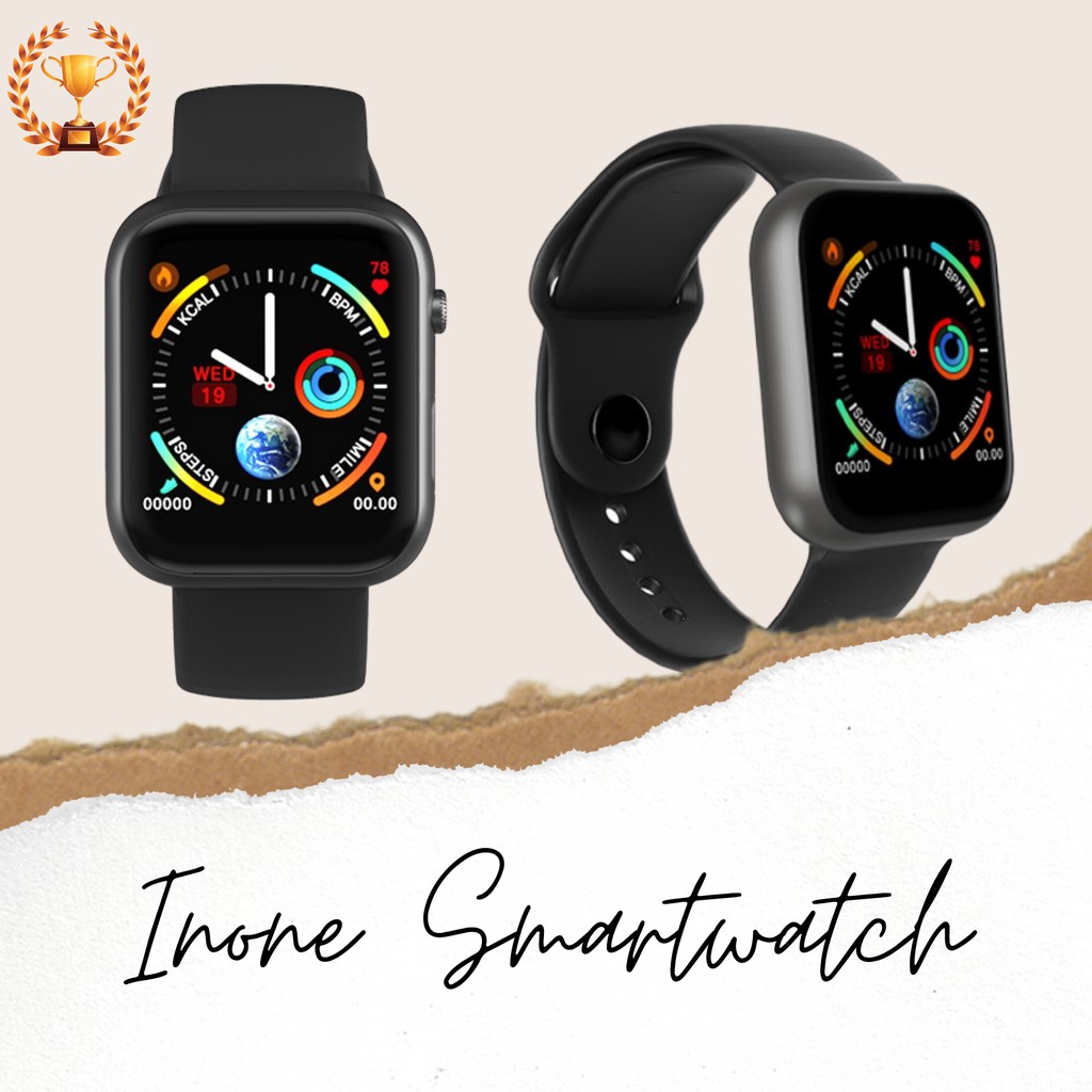 Inone Smartwatch for iOs dan Android Waterproof with Touchscreen Display