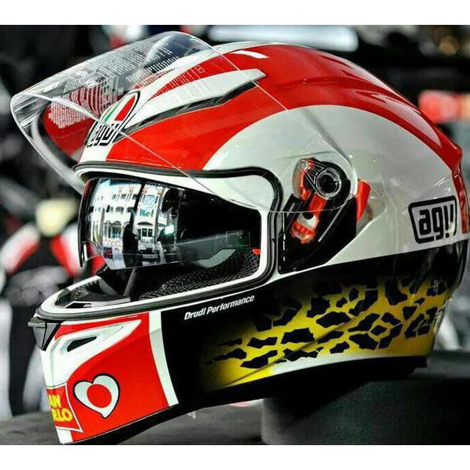 Paling Diburu Helm Agv K3Sv Simoncelli Not Arai,Hjc,Nhk,Kyt,Suomy,Ls2,Shoei,Nolan