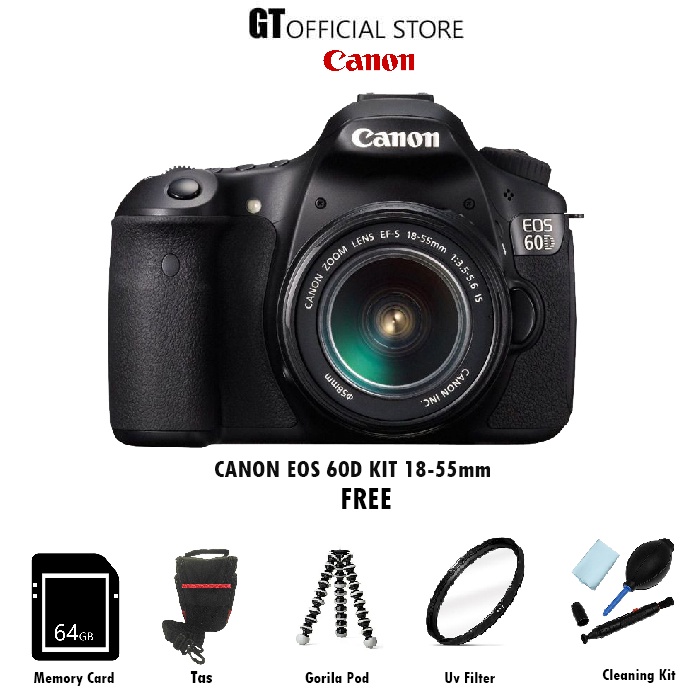 KAMERA CANON EOS 60D KIT 18-55 MM / CANON EOS 60D / 60D