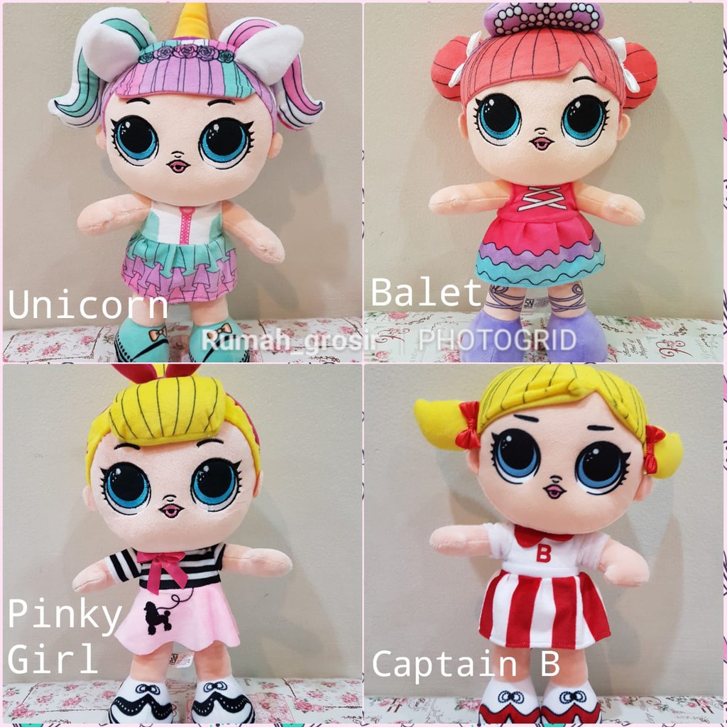 Boneka LOL Surprise Unicorn Bunny Balet Pinky Girl