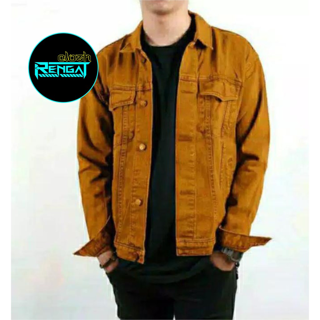 JAKET LEVIS RIPPED SKINNY JEANS MUSTARD POLOS