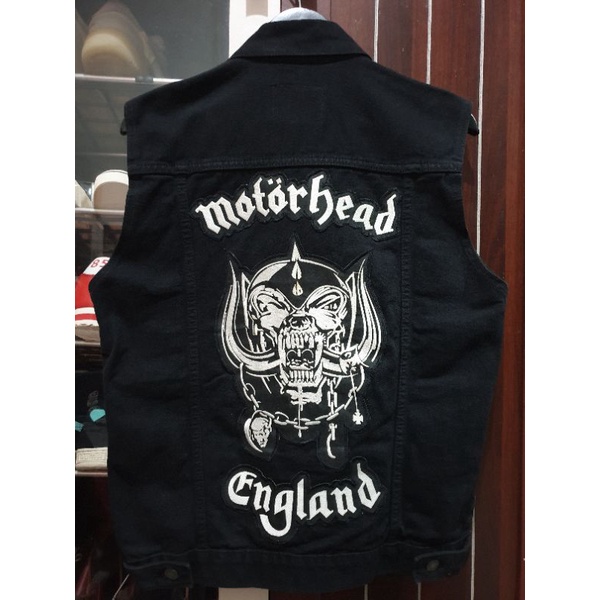 Custom Vest Jeans Motorhead Rompi