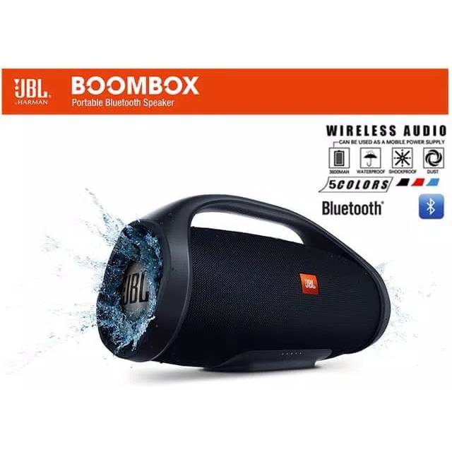 tom pålægge massefylde Jual JBL Speaker bluetooth jbl boombox oem Indonesia|Shopee Indonesia