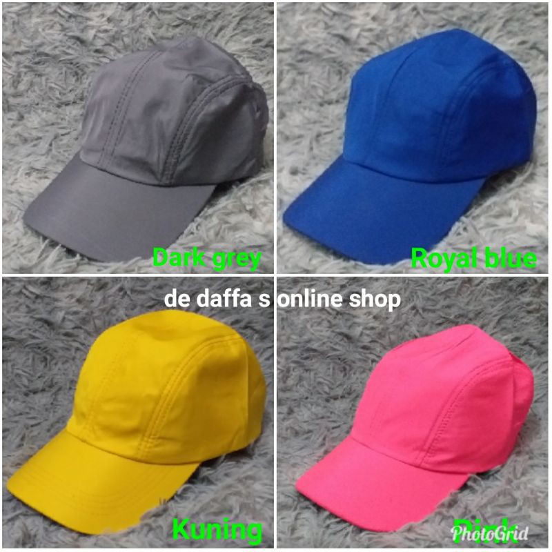 TOPI PARASUT LARI BASEBALL TOPI SPORT POLOS TOPI SPORTY TERLARIS