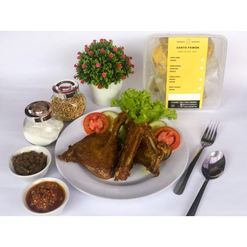 

bebek goreng frozen (satu ekor)