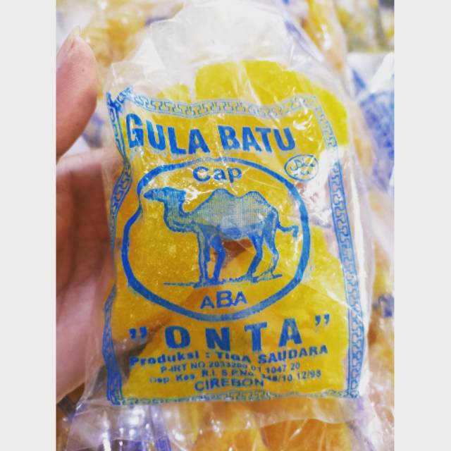 

Gula Batu Original CAP ONTA Khas Cirebon Berat 1 Kg