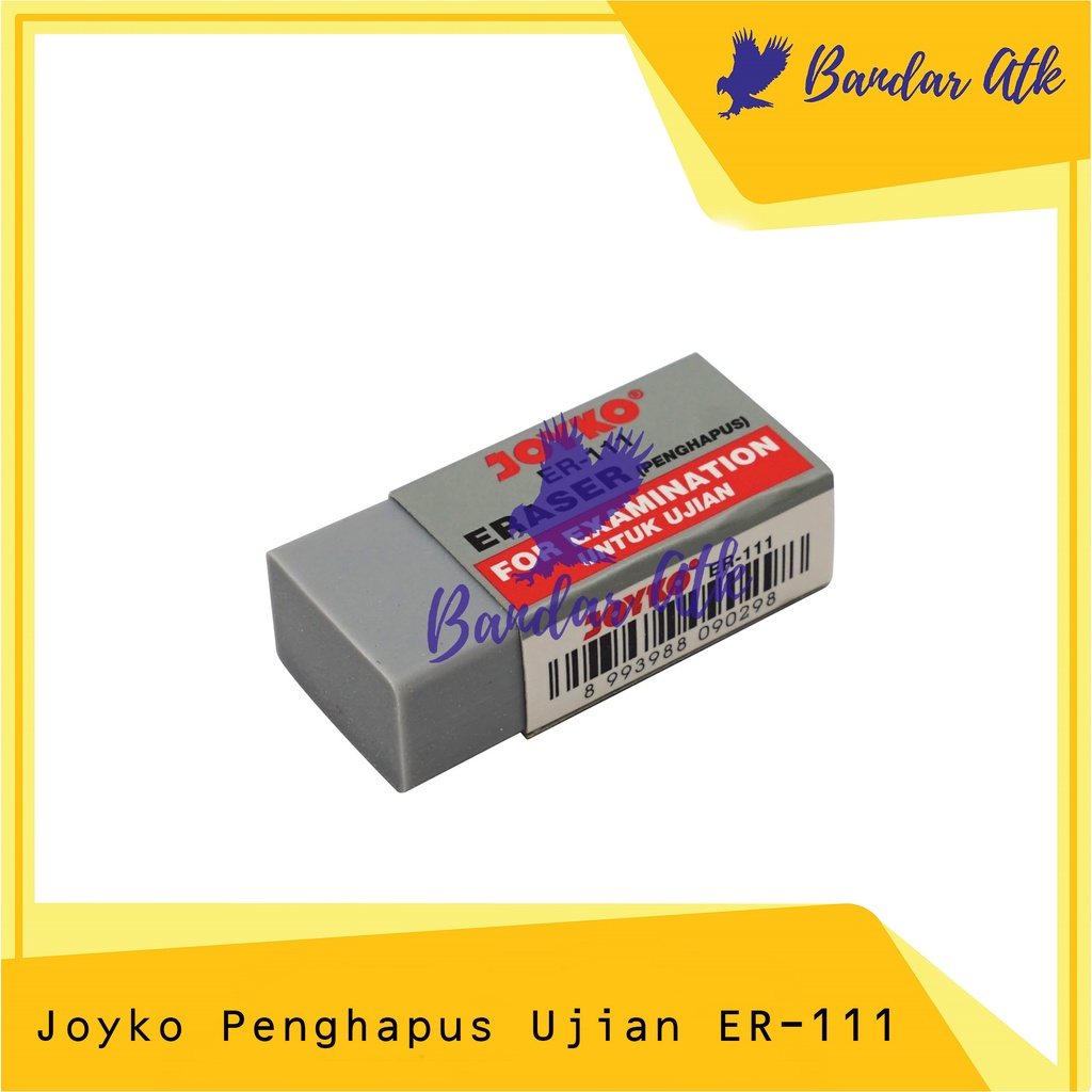 

PENGHAPUS UNTUK UJIAN JOYKO SEDANG STIP ERASER ER 111 [1 PCS]