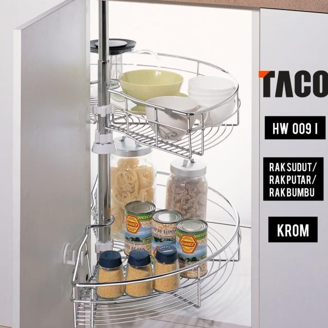 Ae05Z14 Rak Sudut Taco Hw009I Rak Bumbu Taco Hw 009 I Rak Piring 2 Pushupyou