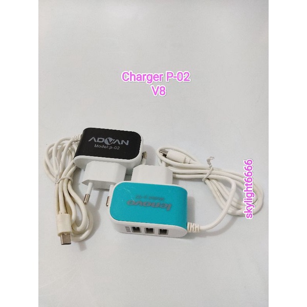 T/c Charger P-02 3USB Returan/Rusak