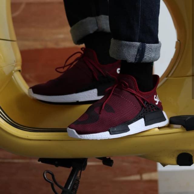 ADIDAS HUMAN RACE MAROON SUPREME