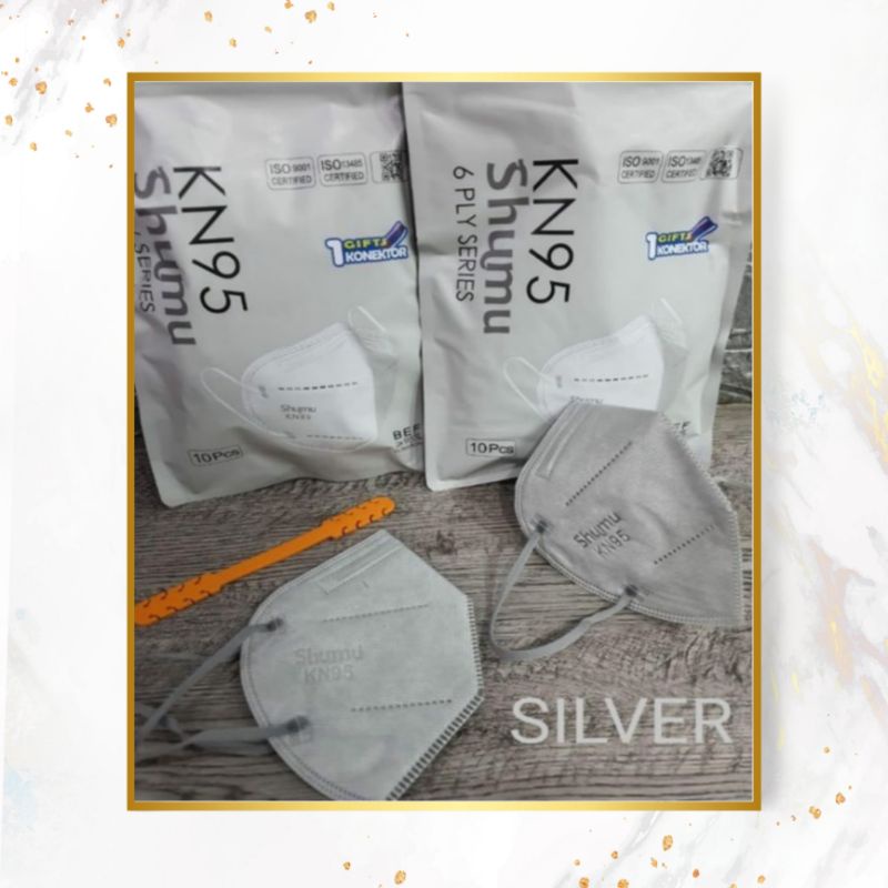 Masker KN95 SHUMU 6 PLY ISI 10PCS
