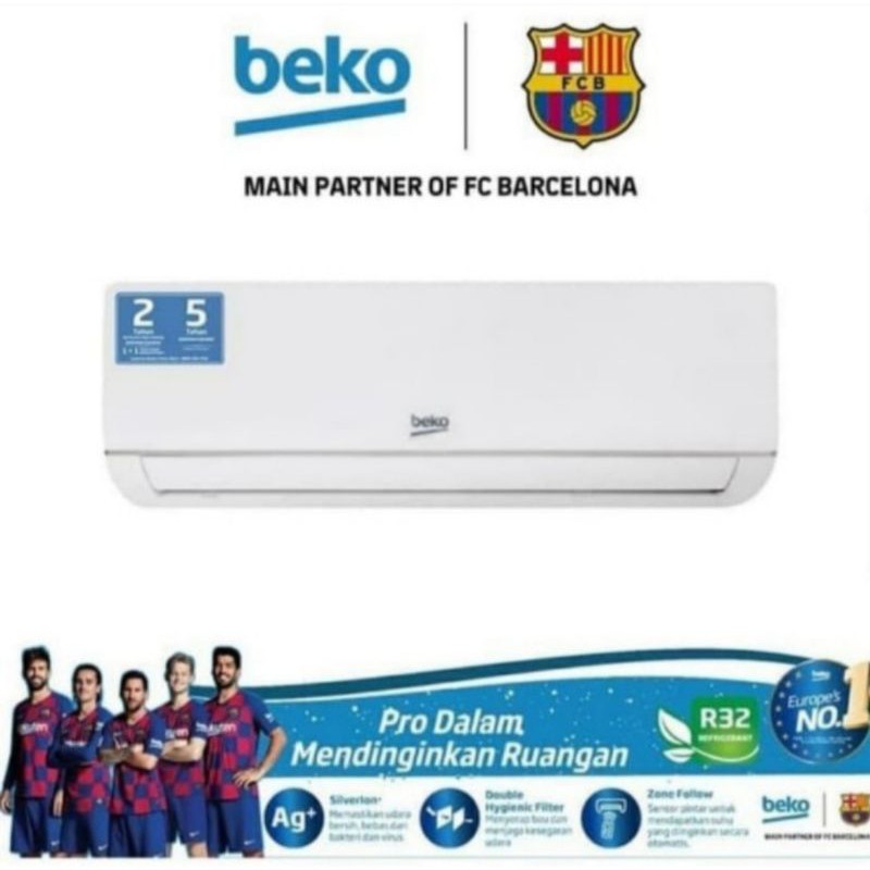 FREE PASANG AC 1/2 PK BEKO BSFSA 050/051 AC SPLIT SETENGAH PK