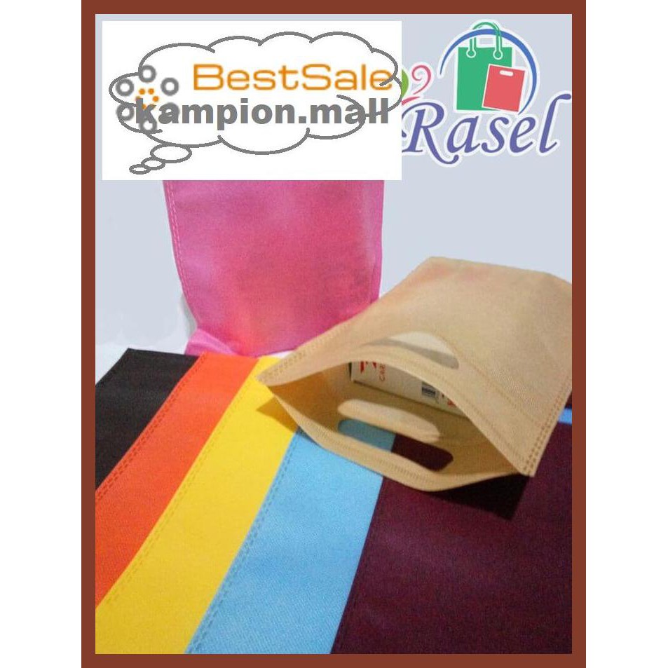 

Y7Tuut7- (20X26 Cm) Tas Kain / Goodie Bag / Spunbond / Goody Polos E46Et57-