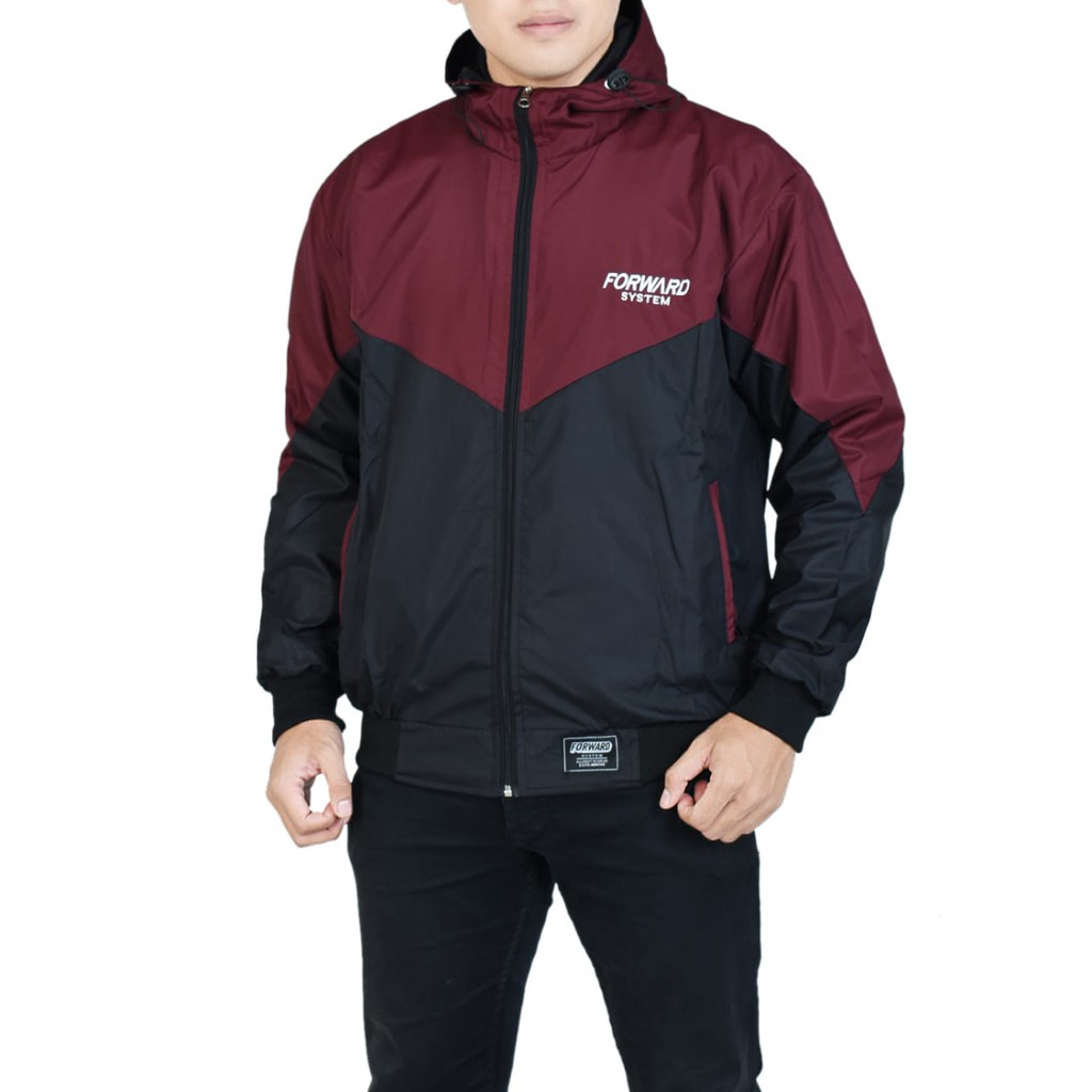 Jaket parasut pria winbreaker original forward