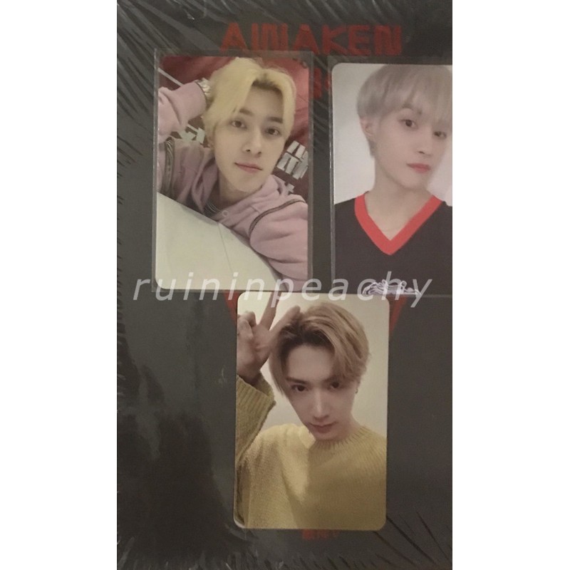 wayv atw awaken the world owhat 5th 8th fs fansign 5 8 hendery yangyang ten photocard pc