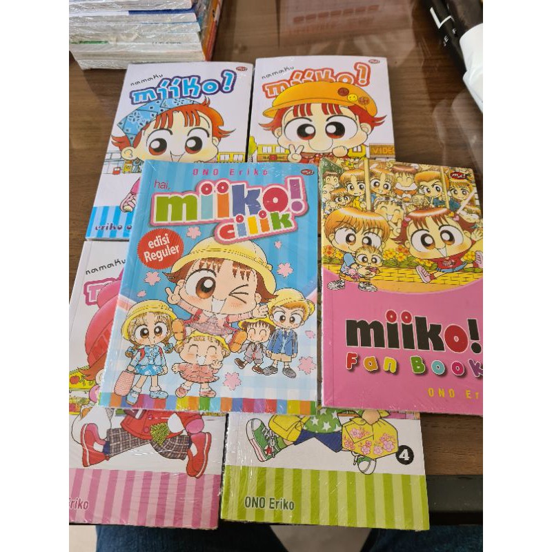 Komik Namaku Miiko vol 1-4 set segel ori