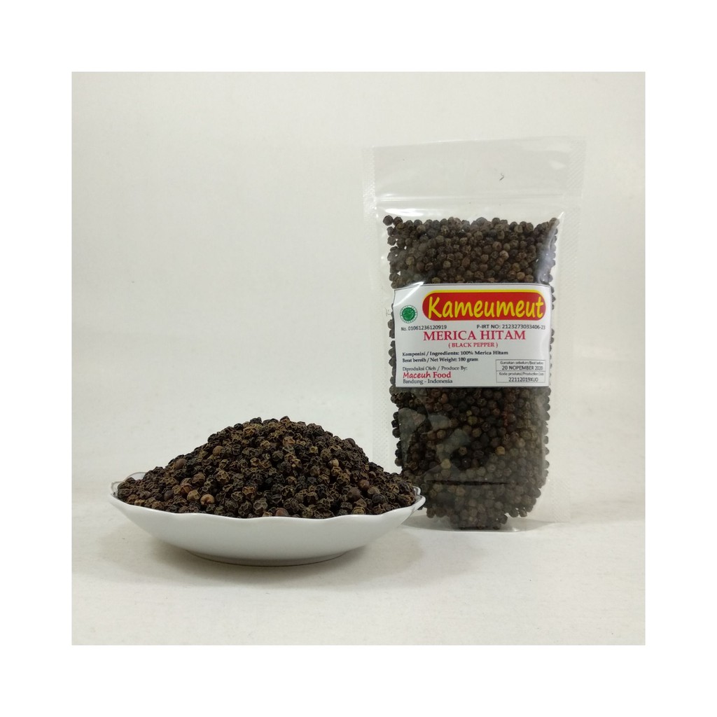 

Merica - Lada Hitam Kameumeut 100 gram