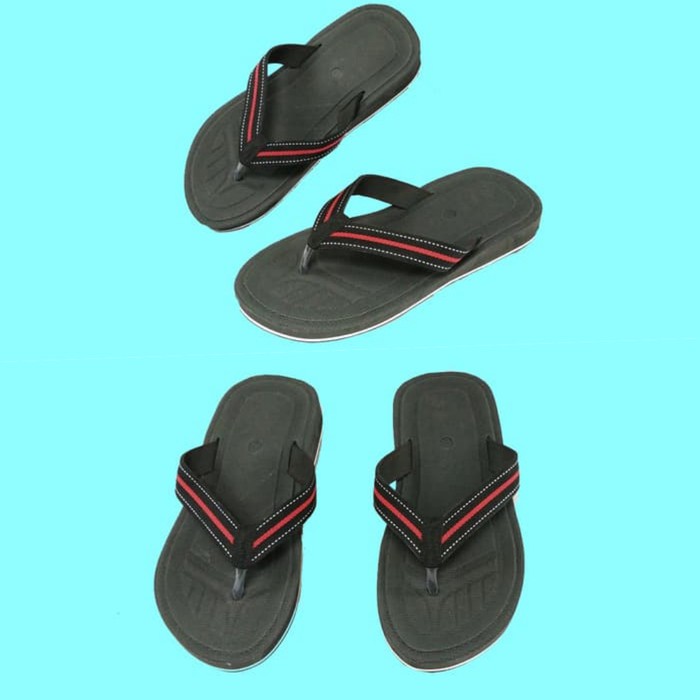 Sandal japit jumbo pria sandal spons big size laki ukuran 44 dan 45 panjang sol 30cm