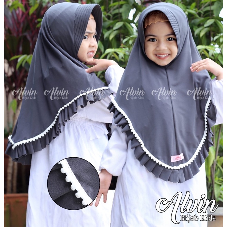 ALVIN | Hijab Anak pom lehor