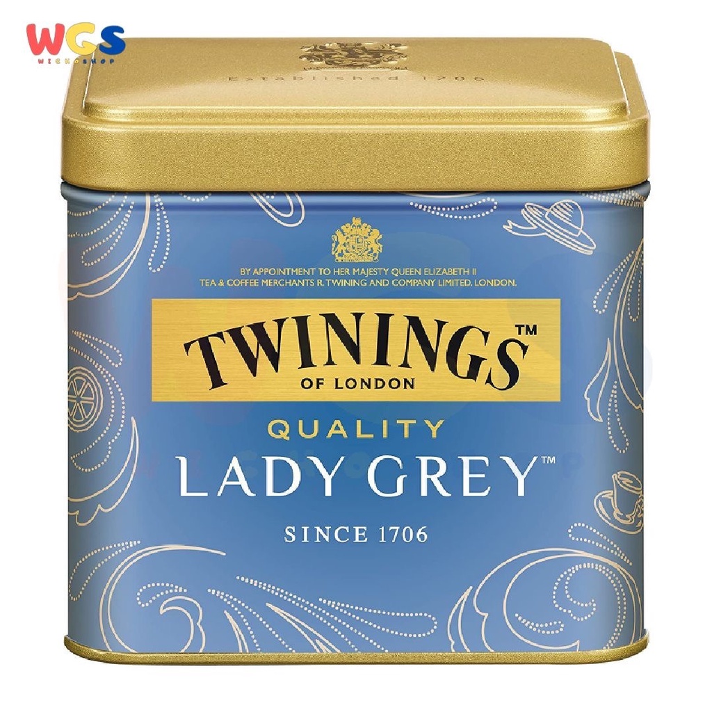 Twinings of London Japan Lady Grey Loose Leaf Black Teas 100g