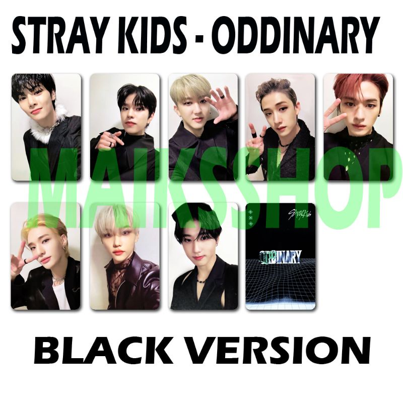 Stray Kids Oddinary Photocard Kpop