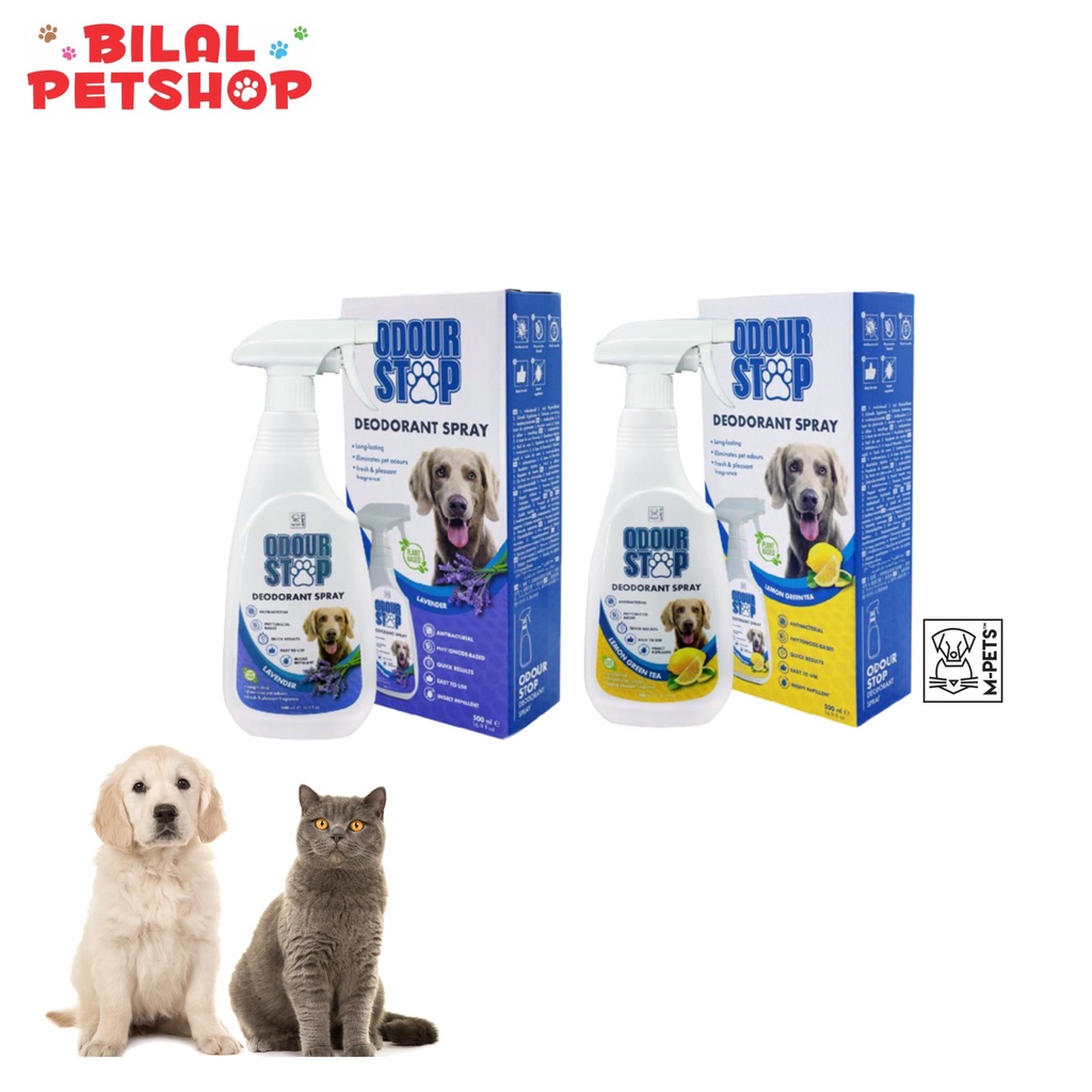 Mpets Odour Spray Penghilang Bau Kandang,Pipis,Poop Anjing Kucing