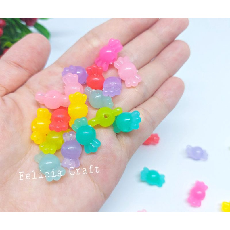 [10gr] Manik permen candy jelly pastel