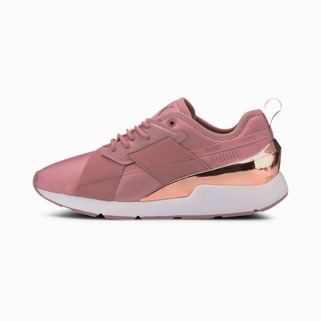Sepatu Puma Muse X-2 Metallic Women's Trainers Original