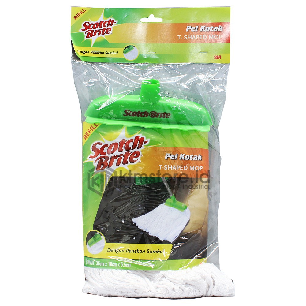 Ktmstore 3M Scotch-Brite Pel Katun Kotak Medium REFILL ID-69