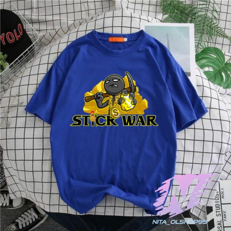 stickwar kaos anak stickman legacy