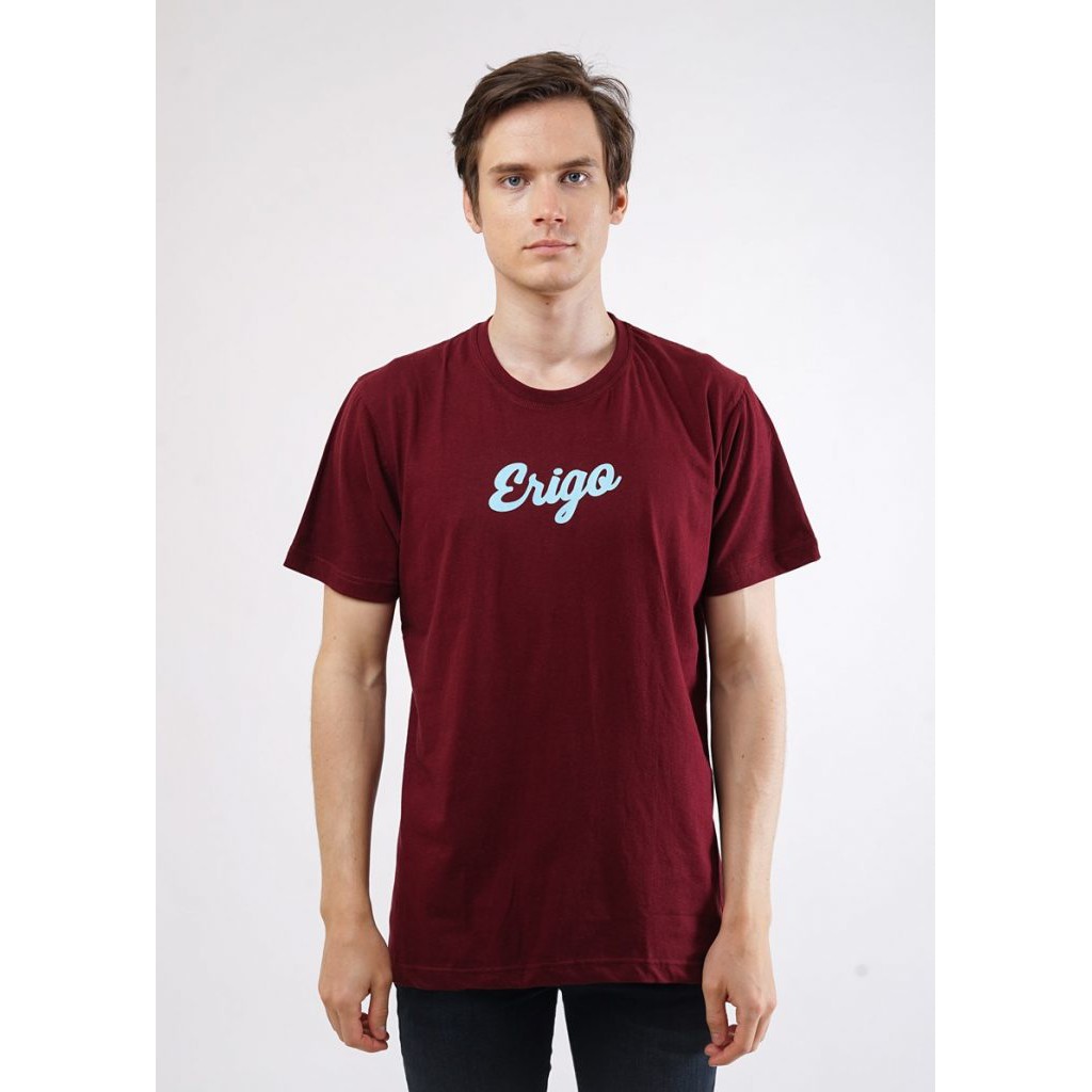 

Erigo T-Shirt Basic Blue Maroon