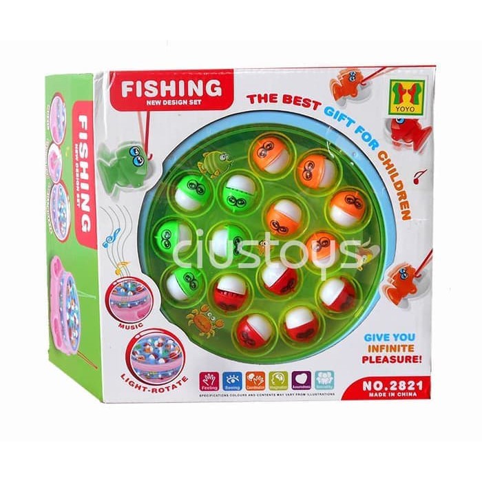 FISHING GAME 2821 -MAINAN GAME PANCING EDUKASI ANAK