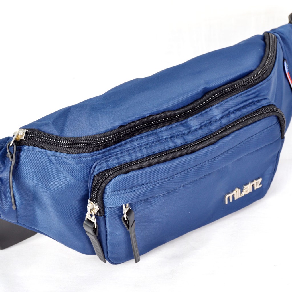 Tas Pinggang - Waistbag Milanz 3 Warna Pria Import 7654-7