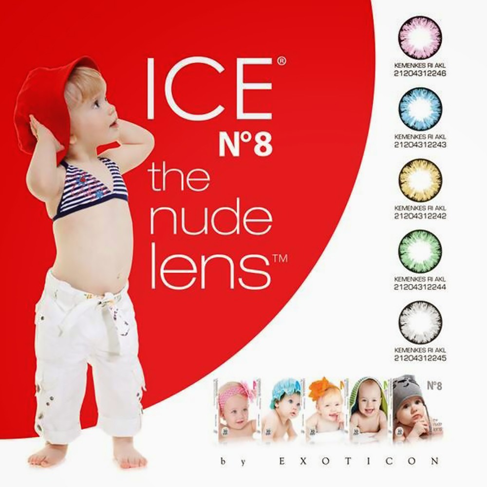 SOFTLENS ICE N8  no 8 COLOR