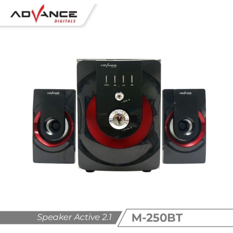 SPEAKER ADVANCE M250BT BLUETOOTH Subwoofer/X-tra Power Bass