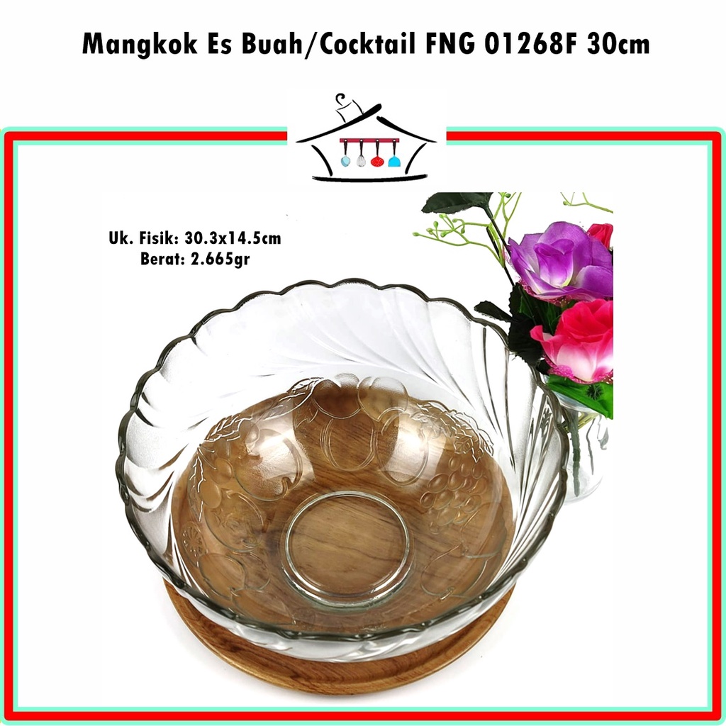 UTL005G Mangkok Es Buah/Cokctail FNG 01286F 30cm