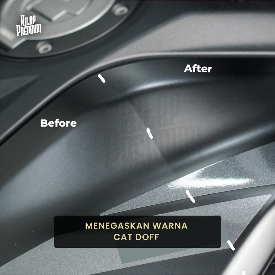 Kilap Premium Matte Protection Pengkilap Helm, Motor, Mobil, dll