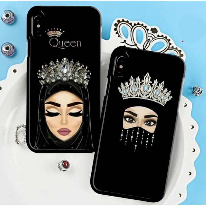 [P103] Fashion Case 2D Glossy Hijab For All Type Smartphone